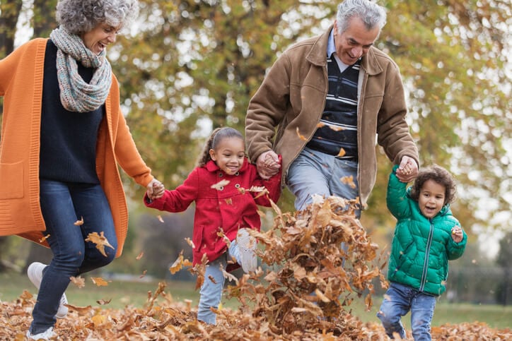 spend time with grandkids in retirement