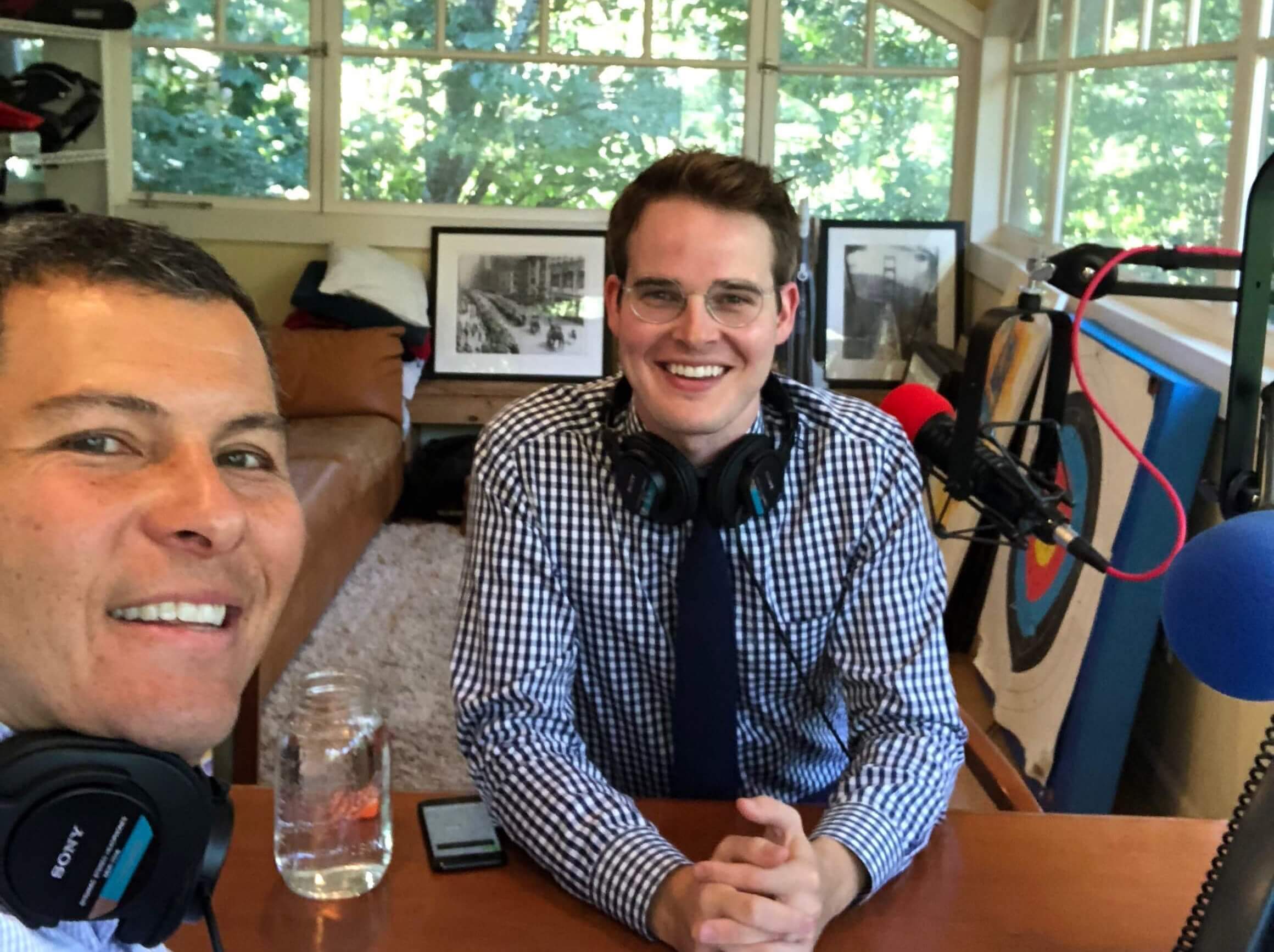 Kyle Taylor in studio