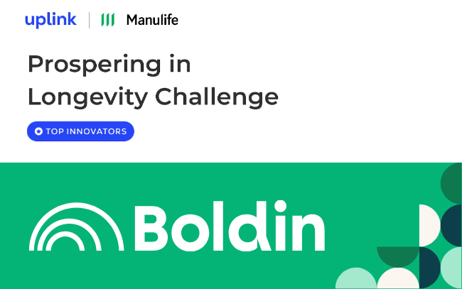 Boldin selecionado uma vez que principal inovador pelo Fórum Econômico Mundial através do UpLink