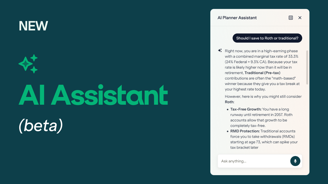 Boldin's AI Planner Assistant